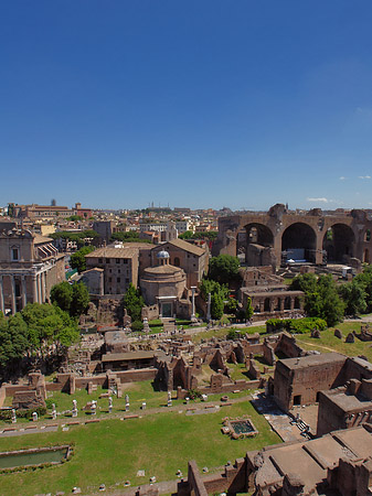 Fotos Blick auf das Forum Romanum