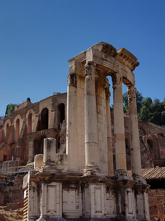 Tempel der Vesta Foto 