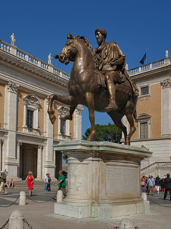 Foto Marc Aurel Statue - Rom