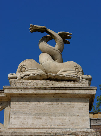 Foto Schlangen an der Piazza