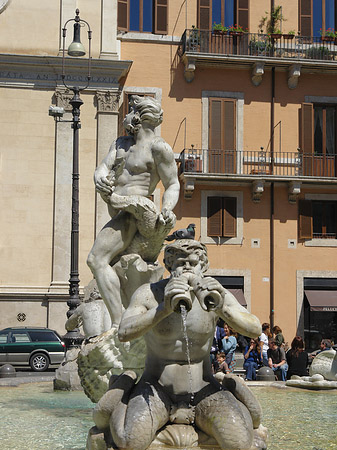 Neptun am Meeresbrunnen Fotos