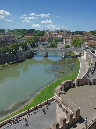 Tiber vor der Engelsburg