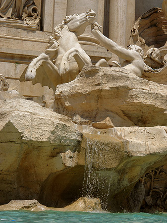 Foto Statuen am Trevibrunnen