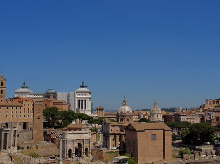 Fotos Blick auf das Forum Romanum