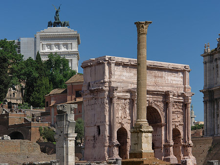 Fotos Triumphbogen des Septimius Severus | Rom