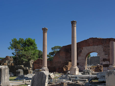 Foto Säulen im Forum Romanum