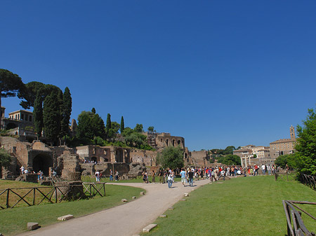 Weg ins Forum Romanum Foto 