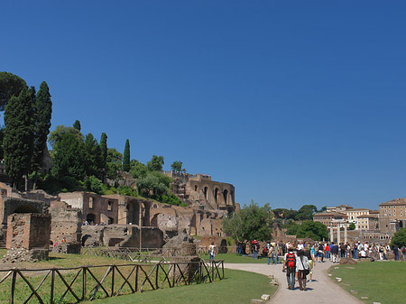 Weg ins Forum Romanum