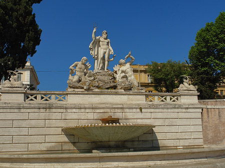 Foto Neptun an der Piazza