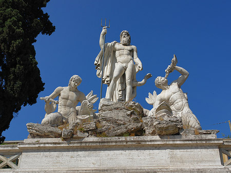 Foto Neptun an der Piazza - Rom