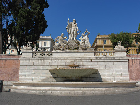 Neptun an der Piazza Fotos