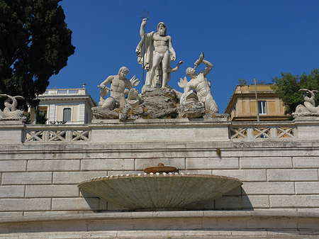 Neptun an der Piazza