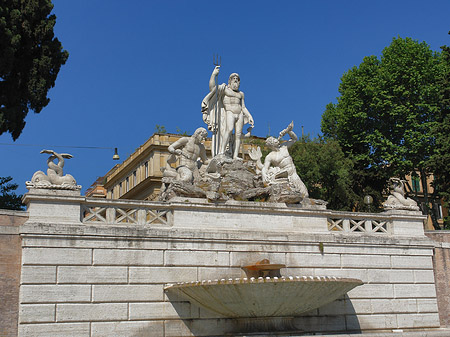 Neptun an der Piazza Fotos