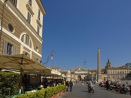 Foto Strasse zur Piaza del Popolo - Rom