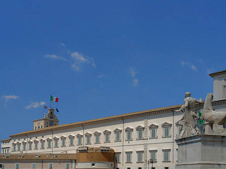 Foto Dach vom Quirinalspalast - Rom