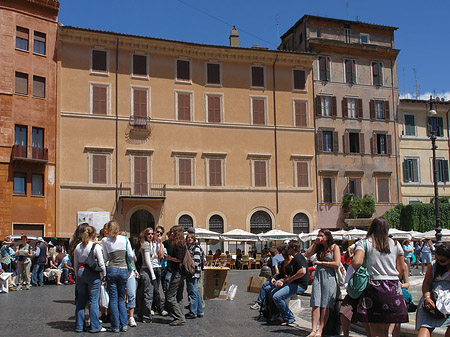 Fotos Menschen auf der Piazza | Rom