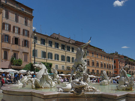 Foto Neptunbrunnen - Rom