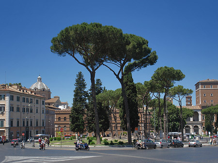 Fotos Verkehr an der Piazza Venezia