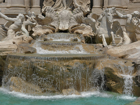 Fotos Details am Trevibrunnen | Rom