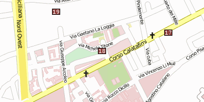 Cubula Palermo Stadtplan